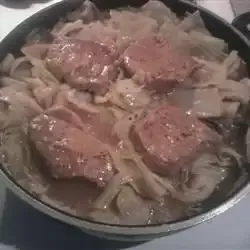 Simple Pork and Cabbage Skillet