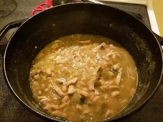 Popa's Simple White Chili