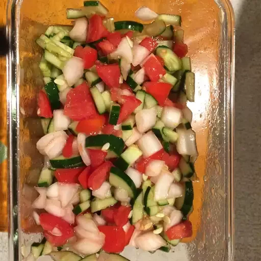 Tomato Cucumber Salad