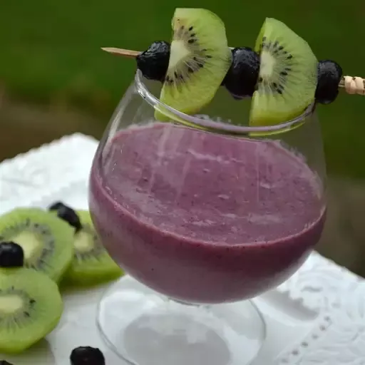 Frozen Blueberry Smoothie