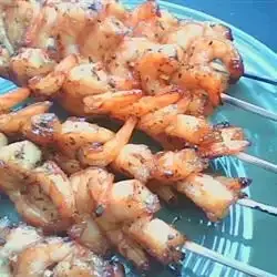 Sweet Grilled Shrimp Skewers