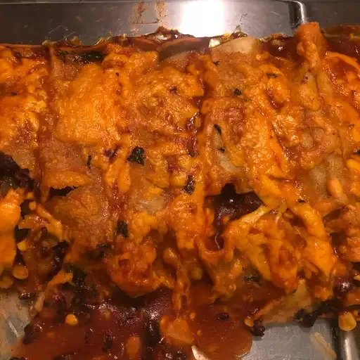 Black Bean and Rice Enchiladas