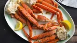 Crab Legs with Garlic Butter Sauce