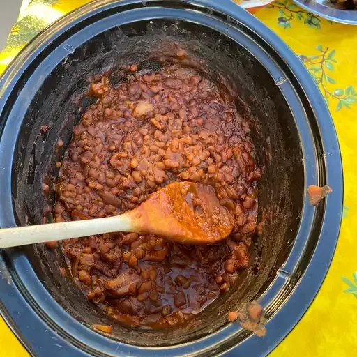 Slow Cooker Homemade Beans