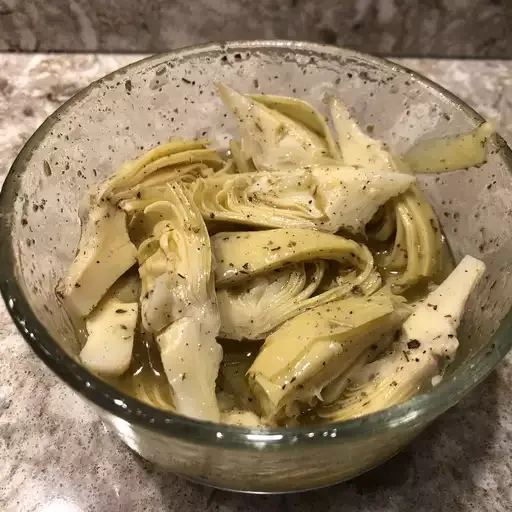 Easy Marinated Artichokes