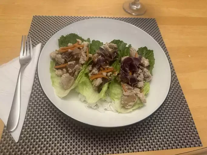 Ground Turkey Lettuce Wraps