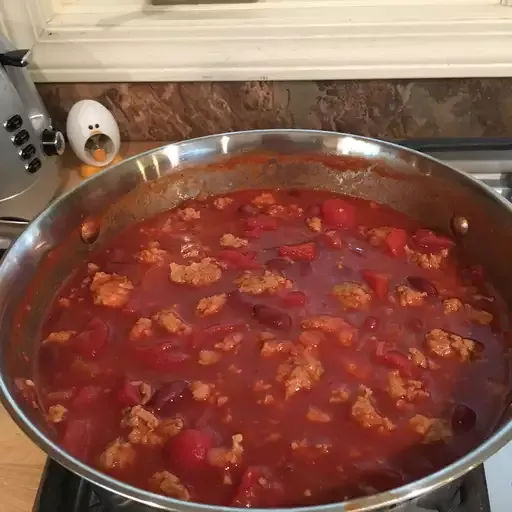 Rhubarb Chili