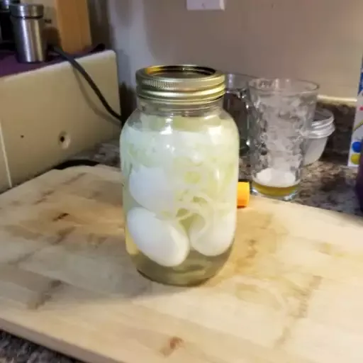 Sweet Pickled Eggs