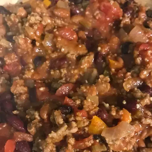 Chili With Turkey and Beans