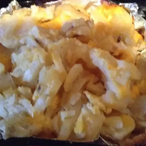 Microwave Cheesy Potatoes