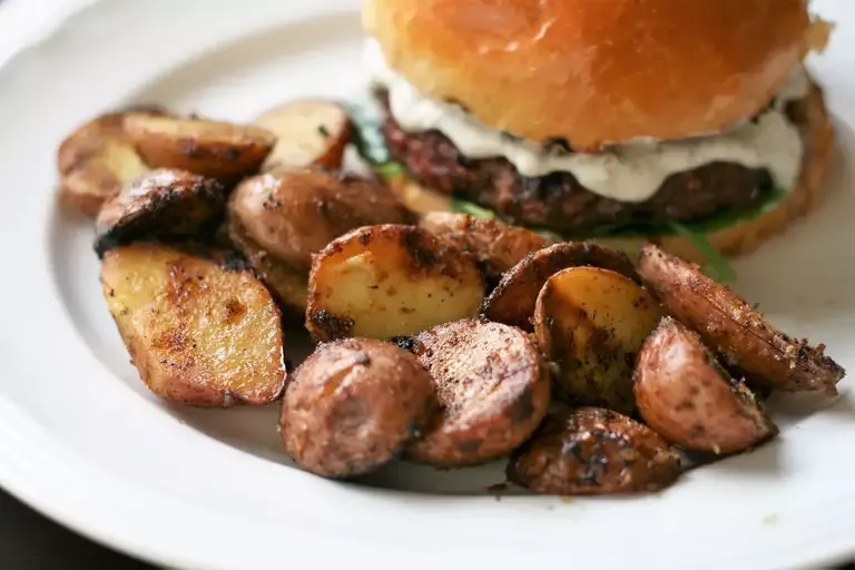 Balsamic Grilled Baby Potatoes