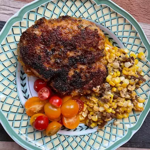 Parmesan Sage Pork Chops