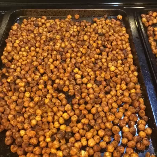 Oven-Roasted Chickpeas