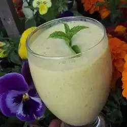 Mango-Mint Lassi with Indian Sweet Spices