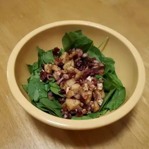 Thanksgiving Spinach Salad