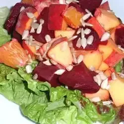 Beet, Orange, and Apple Salad