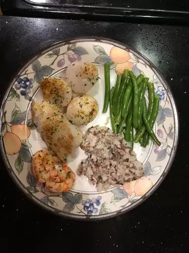 Seafood Bake for Two