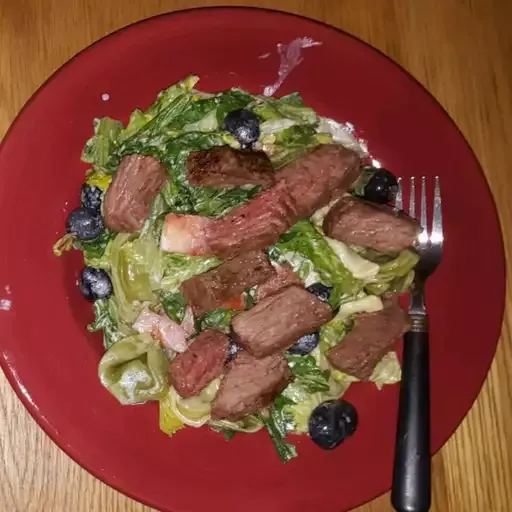 Tortellini, Steak, and Caesar