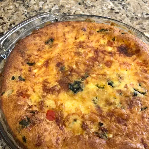 Easy Spinach Mushroom Quiche