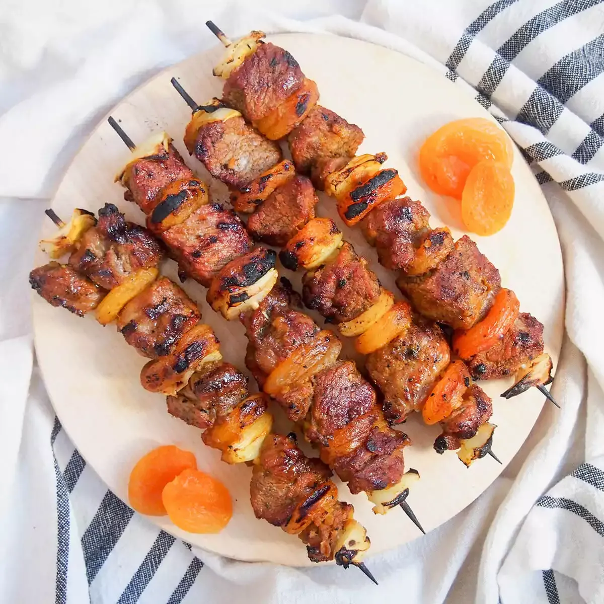 South African Lamb Sosaties (Kebabs)