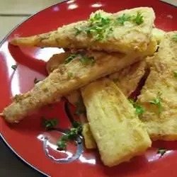 Butter Fried Parsnips