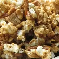 Caramel Corn and Pretzel Mix