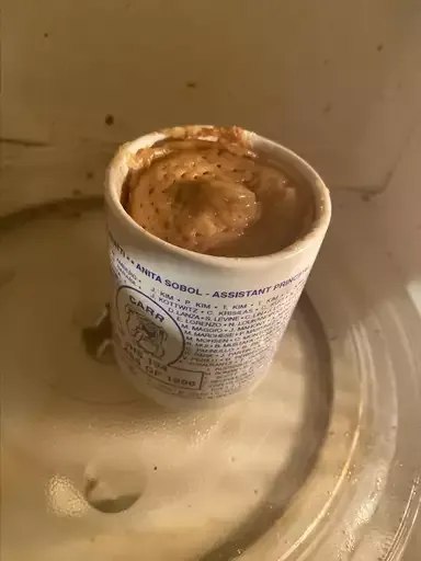 Peanut Butter Cookie in a Mug