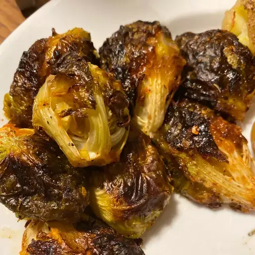 Roasted Buffalo Brussels Sprouts