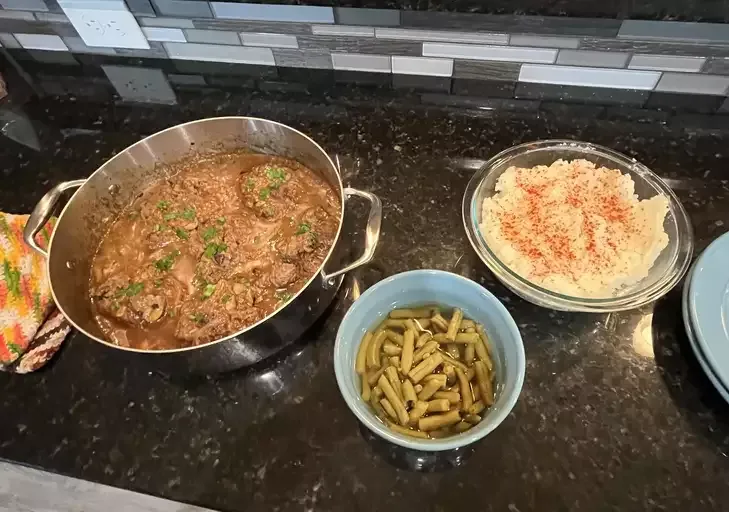 Hamburger Steak with Onions and Gravy