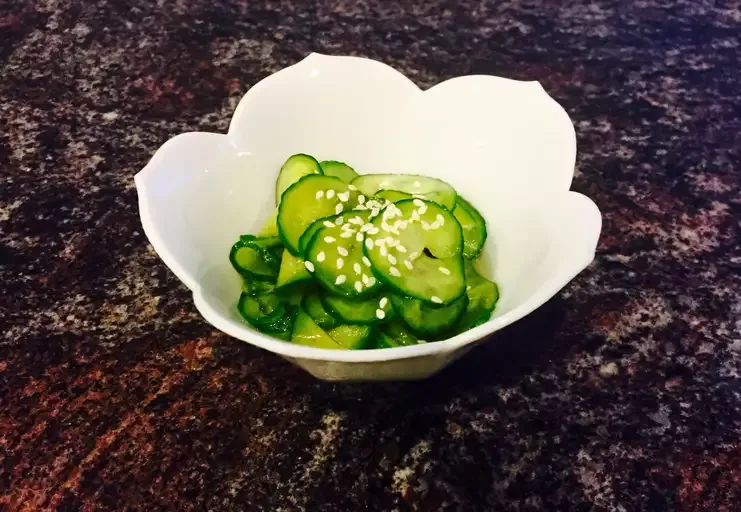 Japanese-Style Pickled Cucumber (Sunomono)