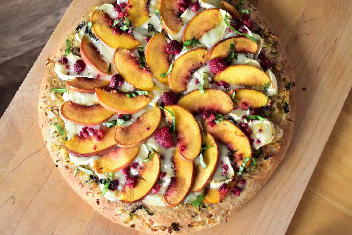 Summer Fruit Brunch Pizza