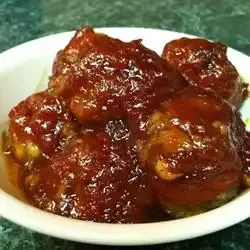 Baked BBQ Meatballs