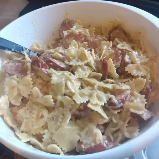 Hillshire Farm Sausage Alfredo