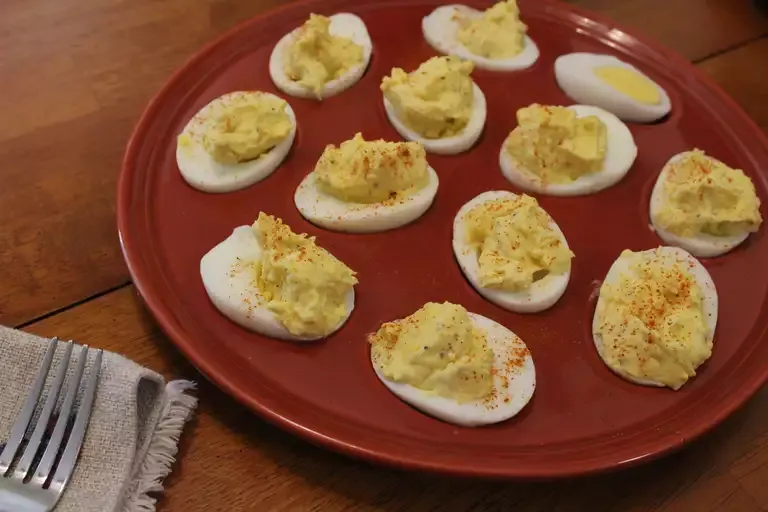 Deviled Eggs with Horseradish