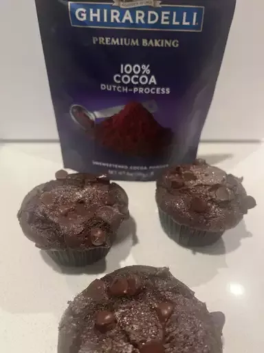 Ghirardelli Double Chocolate Muffins