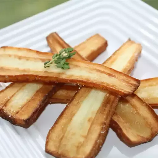 Butter Fried Parsnips