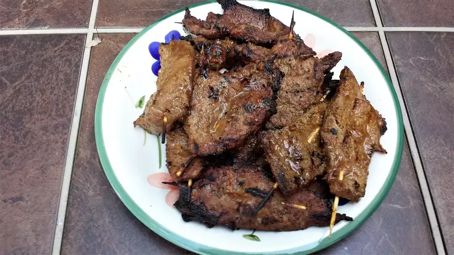 Asian Beef Skewers