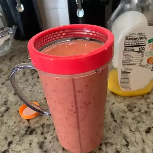 Strawberry Orange Banana Smoothie