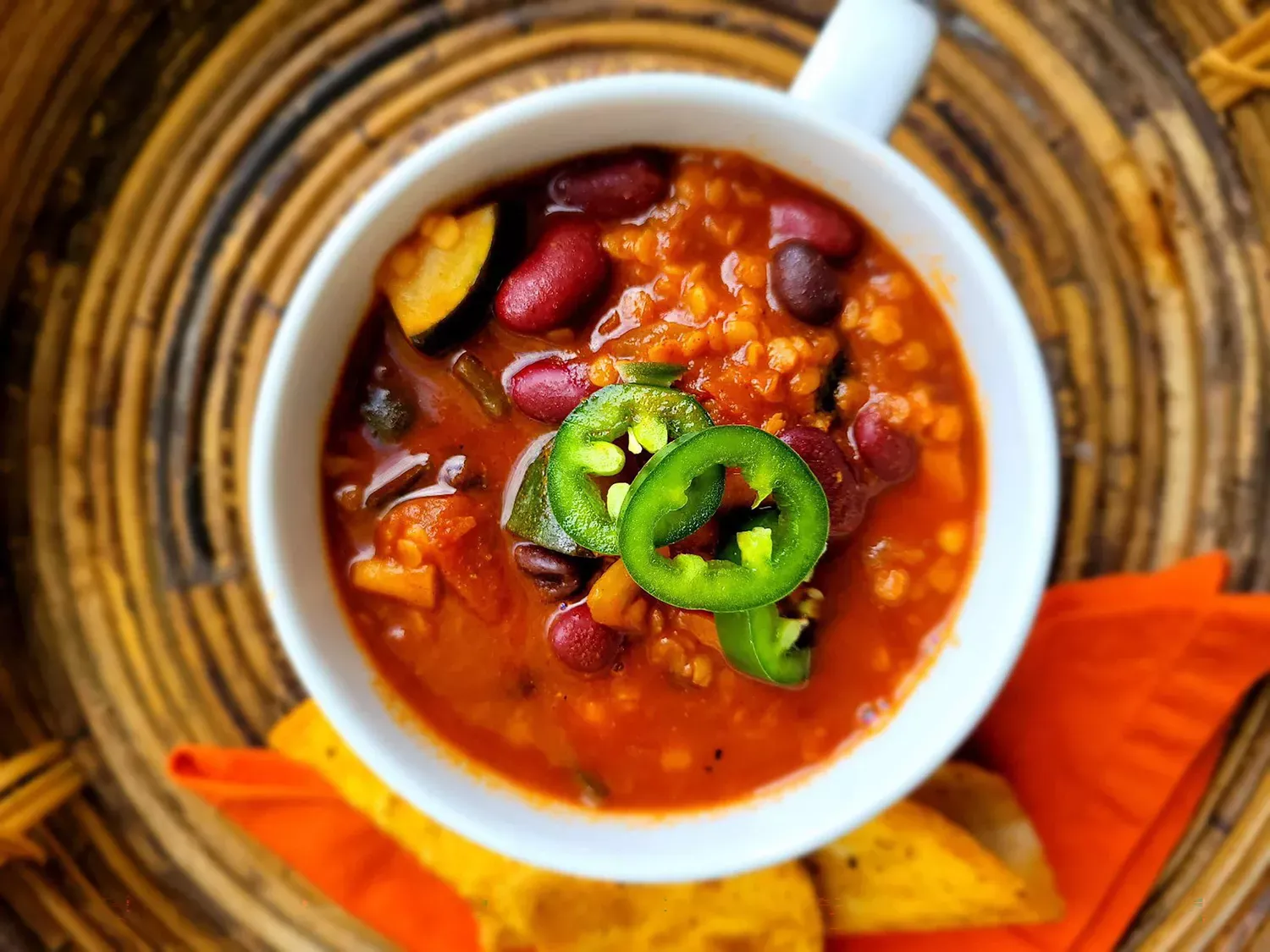 Red Lentil Chili