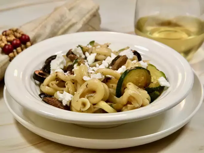 Olive and Feta Pasta