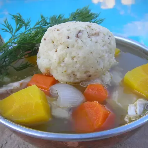 Angel Family Chicken Soup with Matzo Balls