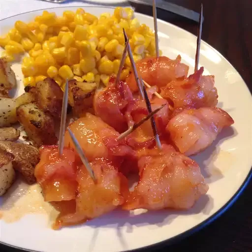 Bacon Wrapped Pineapple