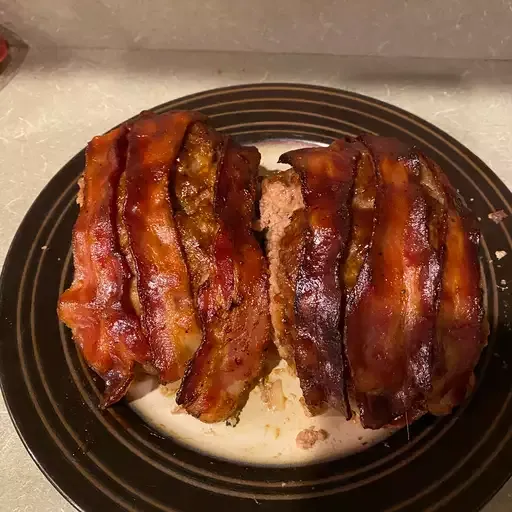 BBQ Bacon-Wrapped Meatloaf