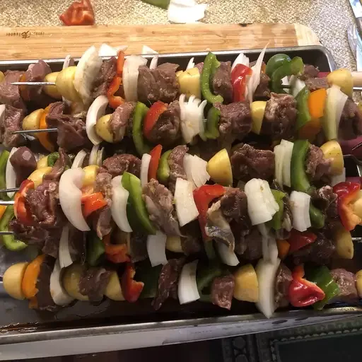 Sweet Teriyaki Beef Skewers