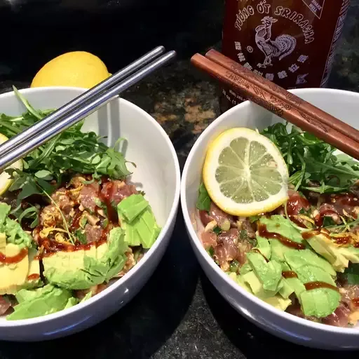 Ahi Shoyu Poke