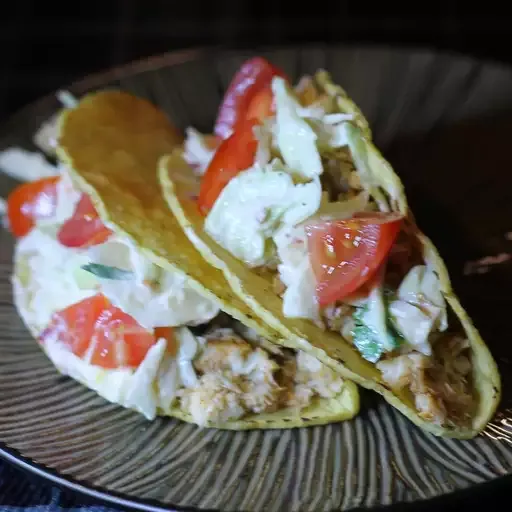 Spicy Fish Tacos with Fresh Lime Sauce