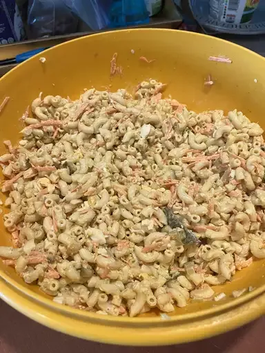 Macaroni Salad with Pickles