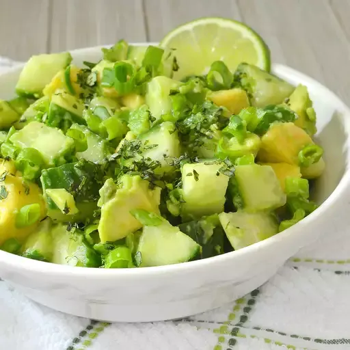 Cucumber and Avocado Salad