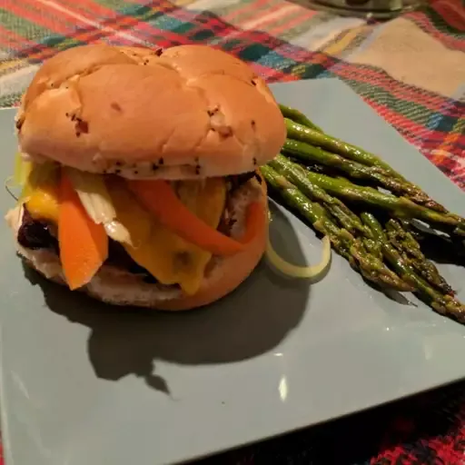 Asian Barbecue Burgers