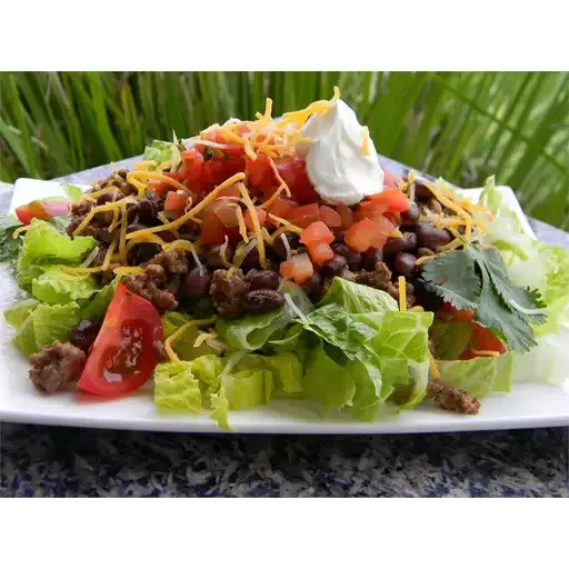 Easy Black Bean Taco Salad